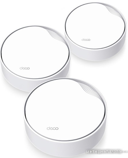 Wi-Fi система TP-Link Deco X50-PoE (3 шт)