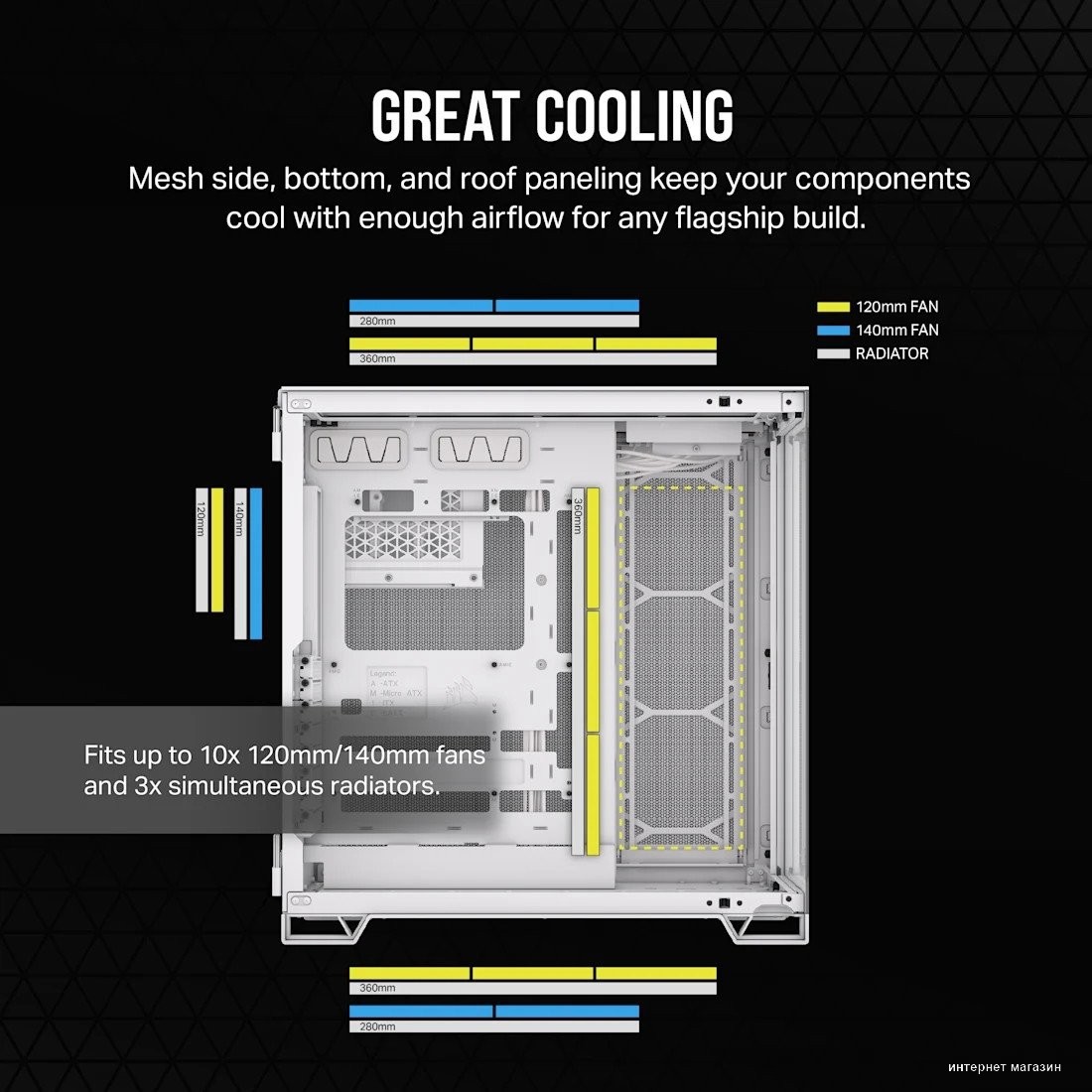 Corsair 6500X Dual Chamber CC-9011258-WW