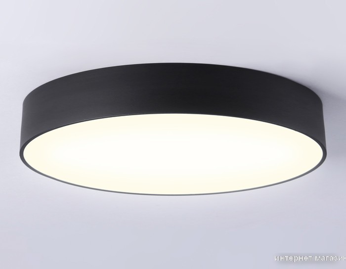 Светильник-тарелка Ambrella FV5534 BK (черный)