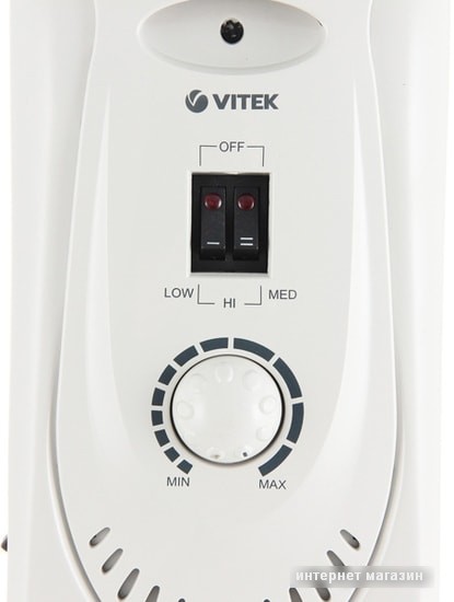 Масляный радиатор Vitek VT-1704 W