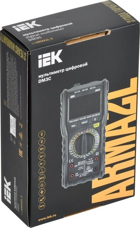 Мультиметр IEK ARMA2L 5 DM3C