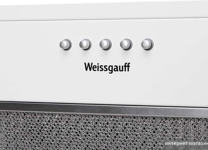 Кухонная вытяжка Weissgauff Alpha 45 PB WH