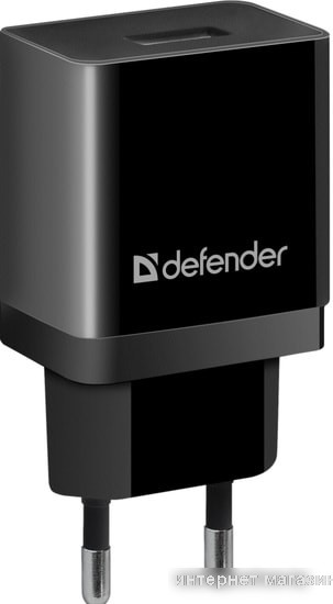 Сетевое зарядное Defender EPA-10 (черный)
