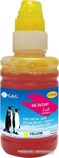 Чернила G&G GG-T6734Y