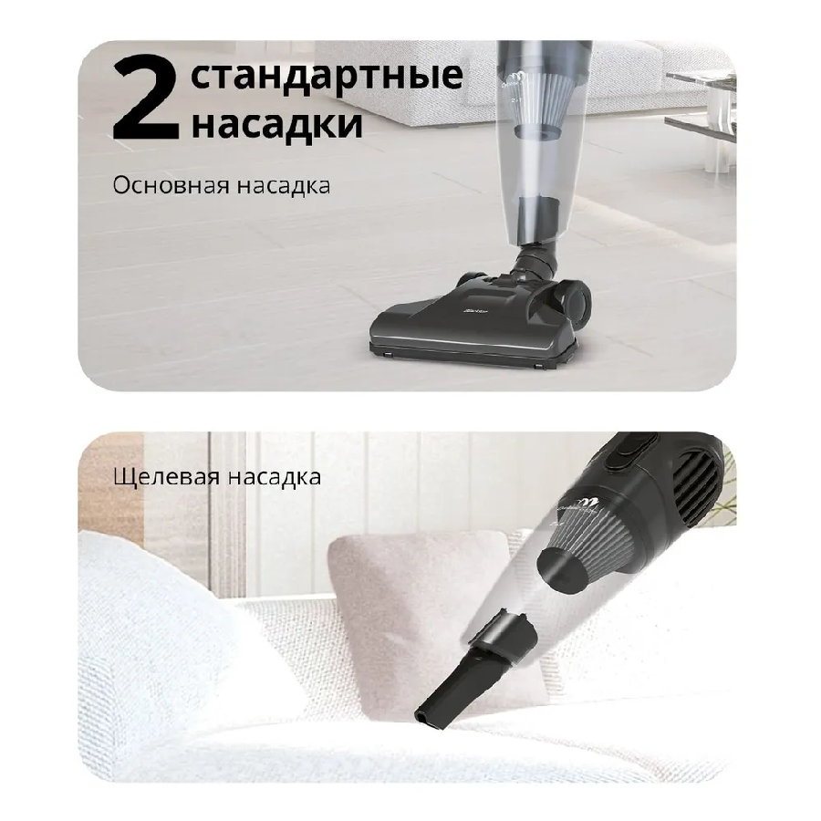 Пылесос Blackton Bt VC1605B (серый)