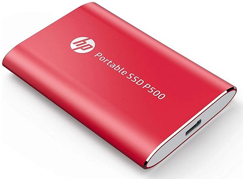 Внешний накопитель HP P500 1TB 1F5P5AA (красный)