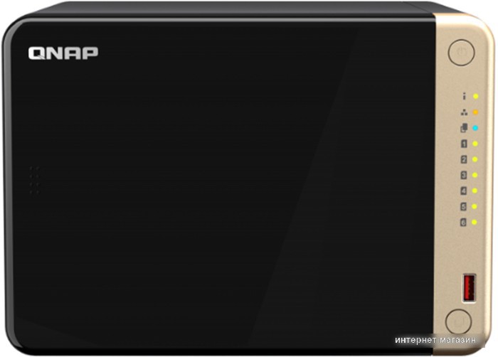 Сетевой накопитель QNAP TS-664-8G