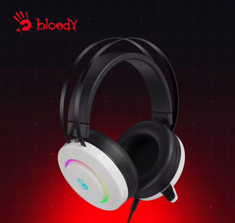 Наушники A4Tech Bloody G521 (белый)
