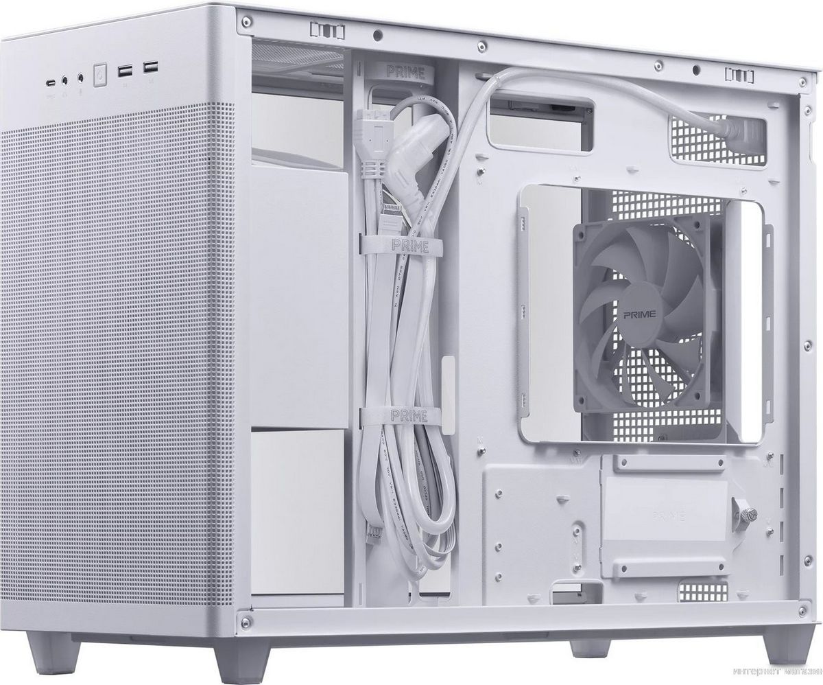Корпус ASUS Prime AP201 TG (белый)