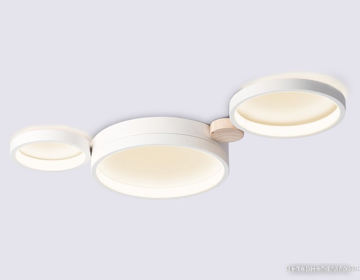 Припотолочная люстра Ambrella FL4812/3 WH
