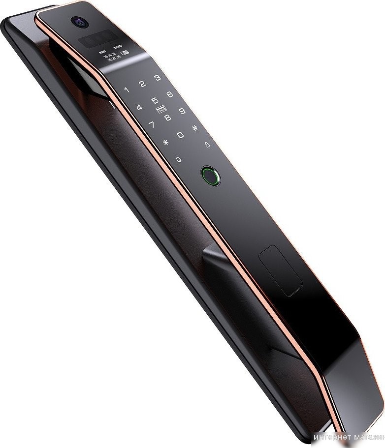 Дверной замок Roome Tuya 3D face intercom Lock 3D face-1 (черный)