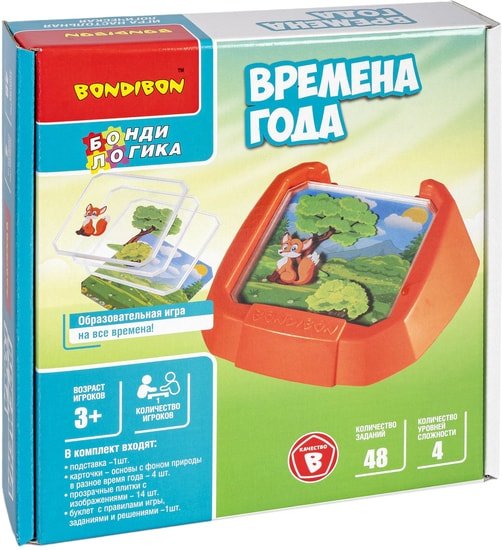 Развивающая игрушка Bondibon Времена года ВВ5079
