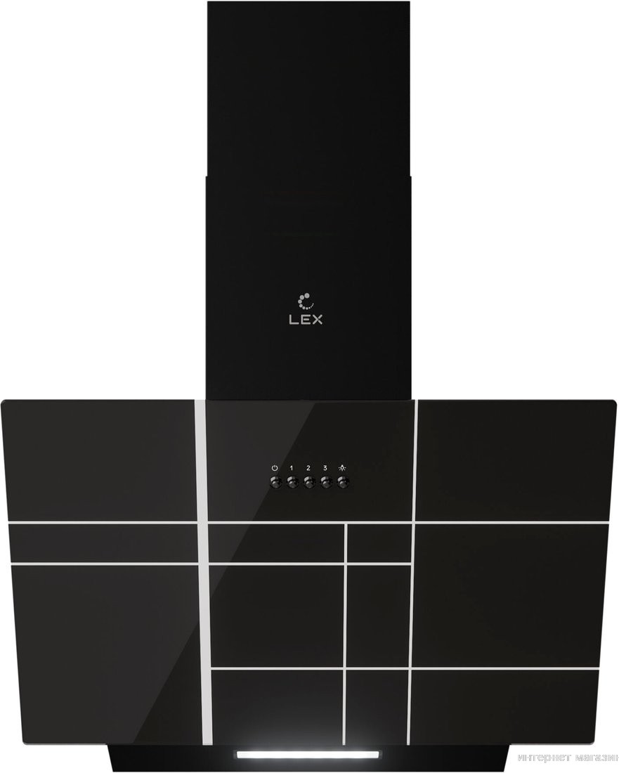 Кухонная вытяжка LEX Moza 600 R1 (черный)