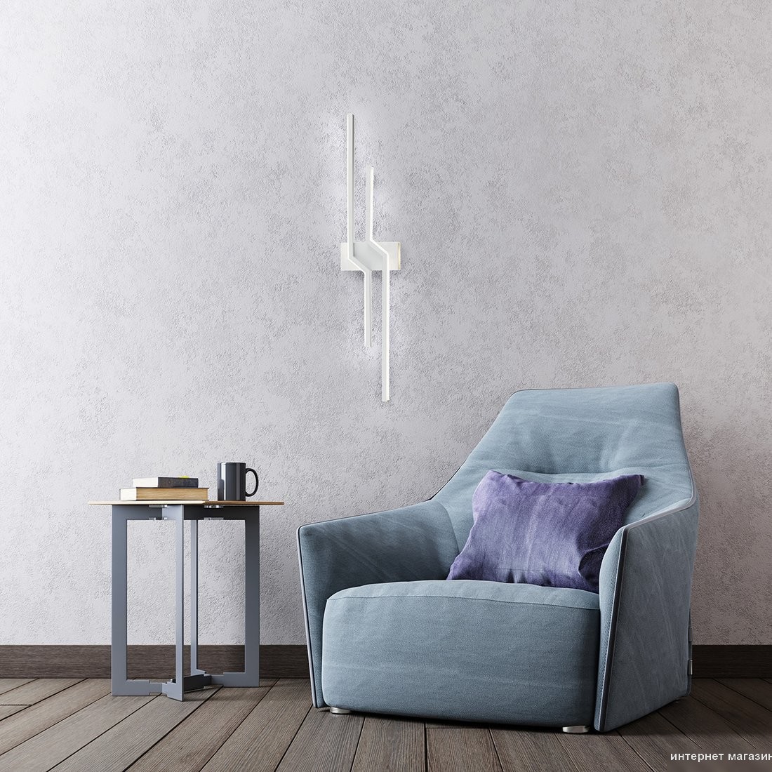 Escada Rail 10219/2LED (White)