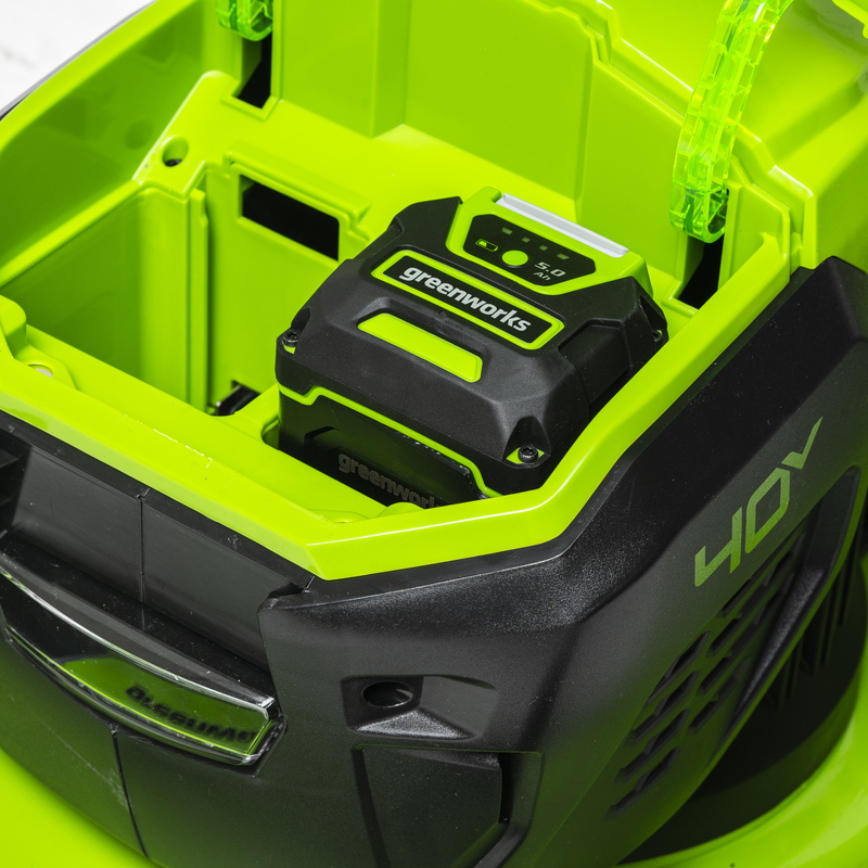 Газонокосилка аккумуляторная Greenworks GD40LM48SPK4 2517407UB (с 1-им АКБ 4 Ач)
