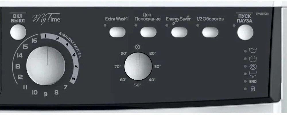 Стиральная машина Indesit EWSB 5085 BK CIS