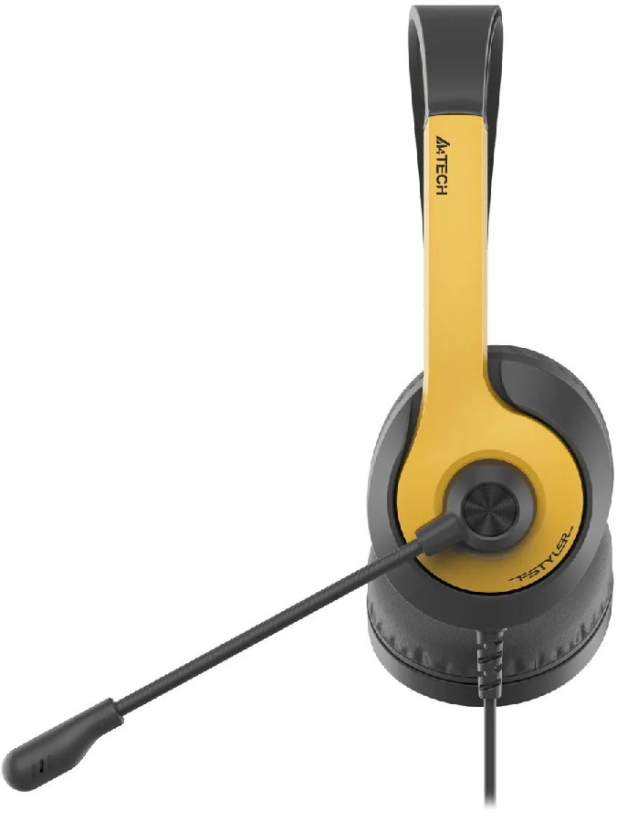 Наушники A4Tech Fstyler FH100U (черный/желтый)