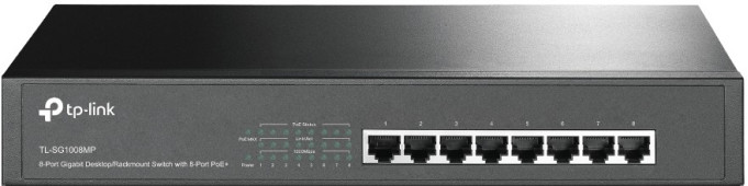 Коммутатор TP-Link TL-SG1008MP