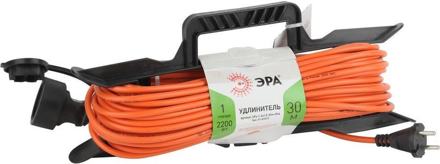 Удлинитель ЭРА UFx-1-2x1.0-30m-IP44 Б0043041