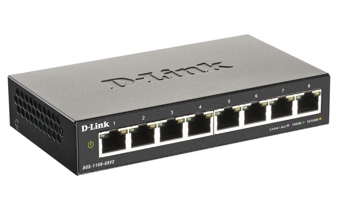 Коммутатор D-Link DGS-1100-08V2/A1A