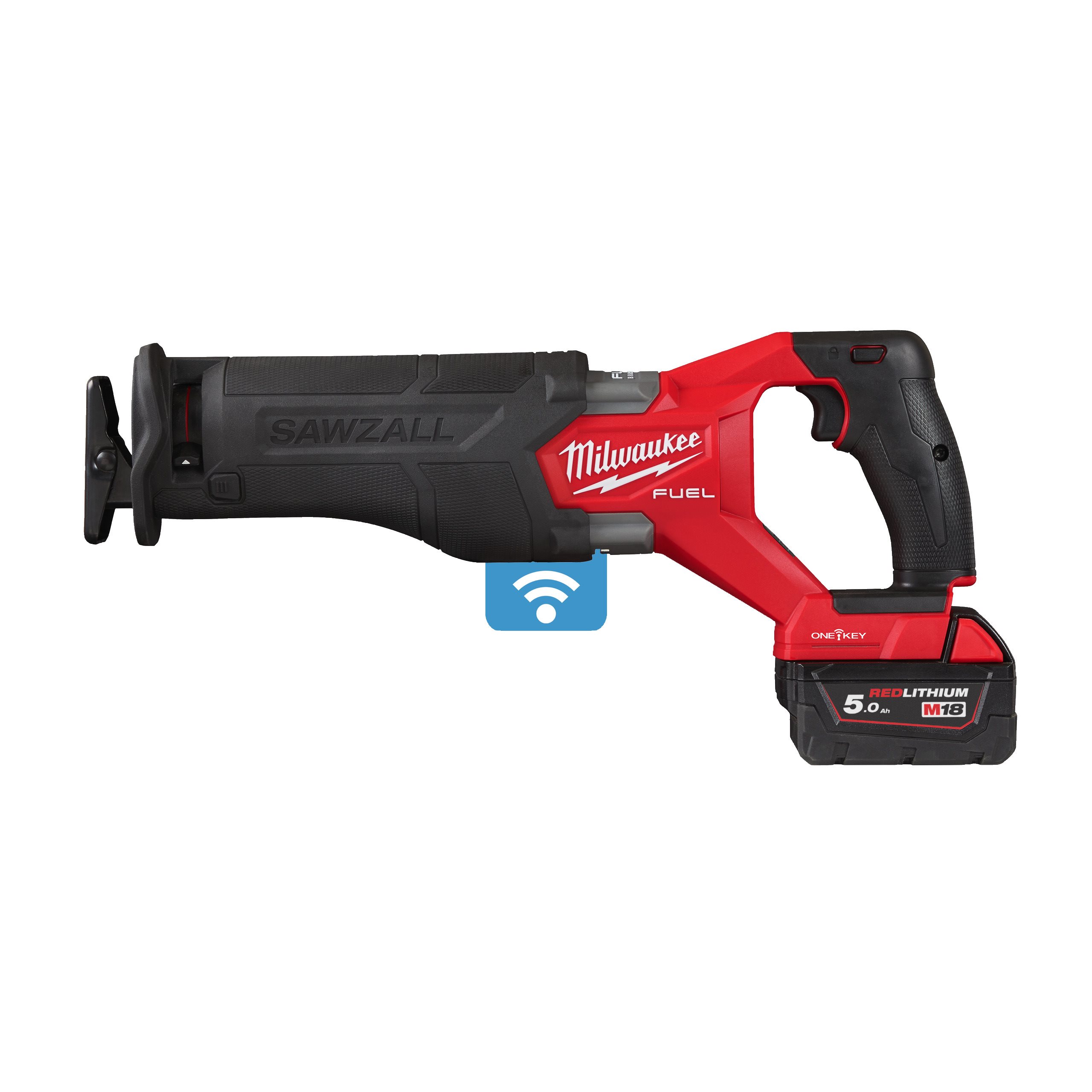 Сабельная пила Milwaukee Fuel M18 M18ONEFSZ-502X 4933478294 (с 2-мя АКБ, кейс)