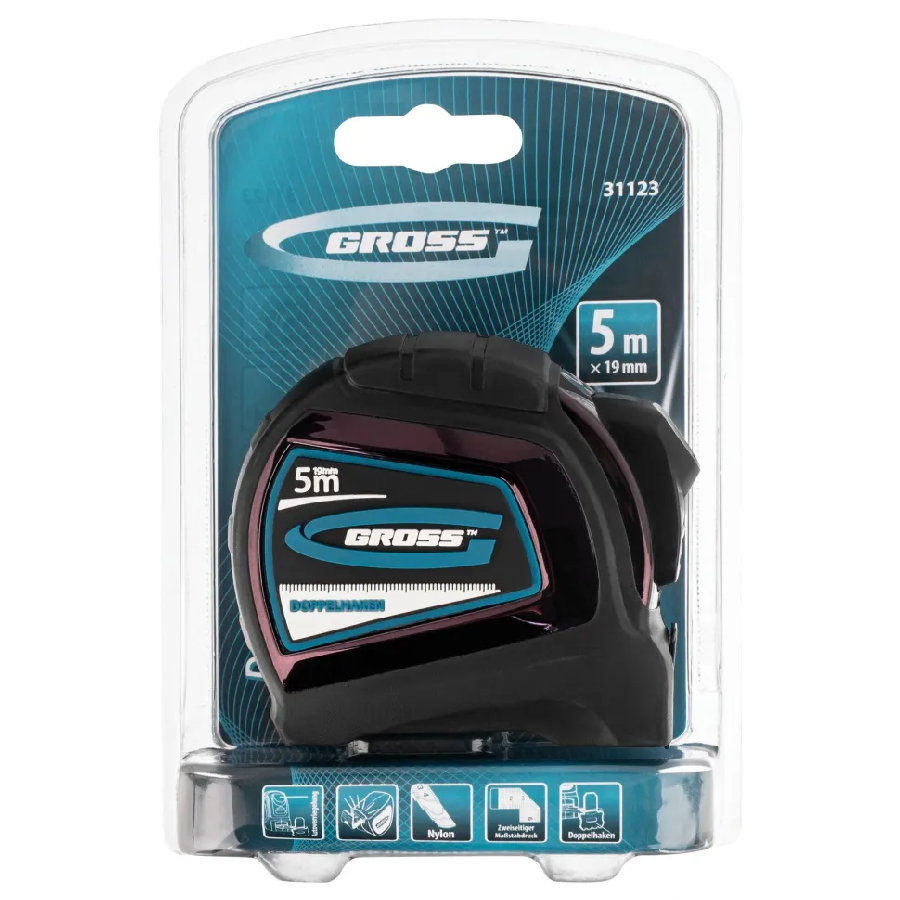 Рулетка GROSS 31123 (5м)