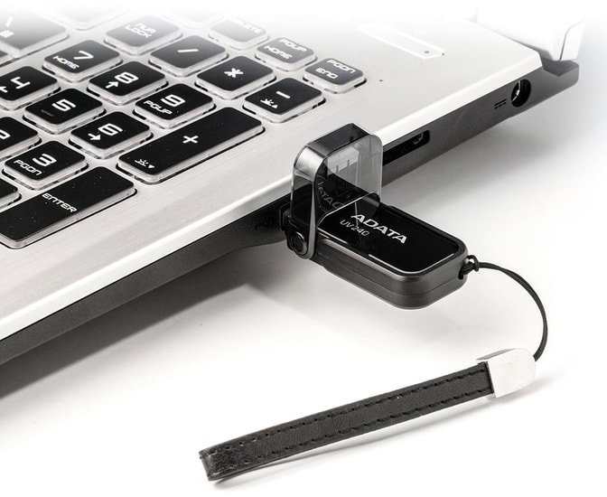 USB Flash A-Data UV240 32GB (черный)