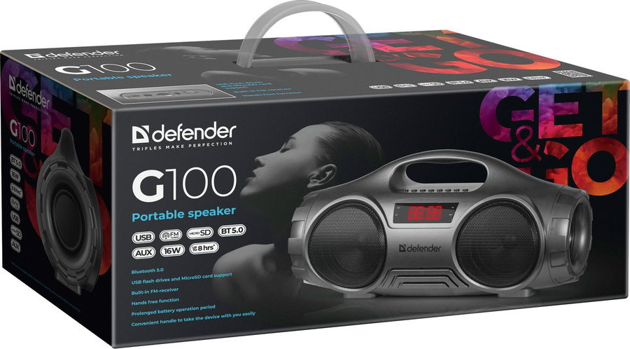 Беспроводная колонка Defender G100