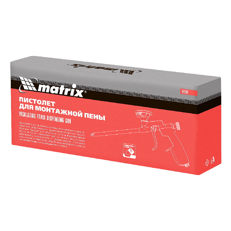 Пистолет для монтажной пены Matrix 88668