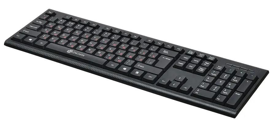 Клавиатура Oklick 120 M Standard Keyboard Black