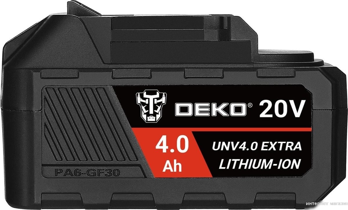 Аккумулятор Deko UNV4.0 Extra 063-4496 (20В/4 Ач)