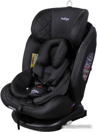 Детское автокресло Indigo Aero Isofix (черный)