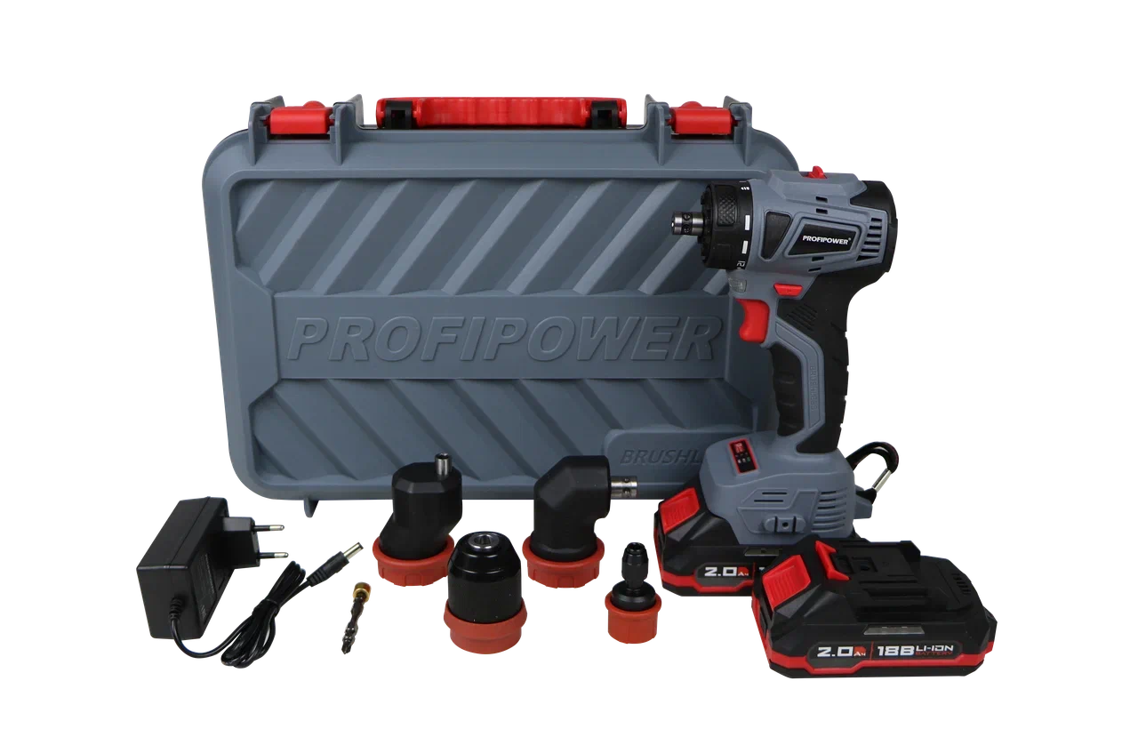 Profipower MKBL-18BM (с 2-мя АКБ, кейс)