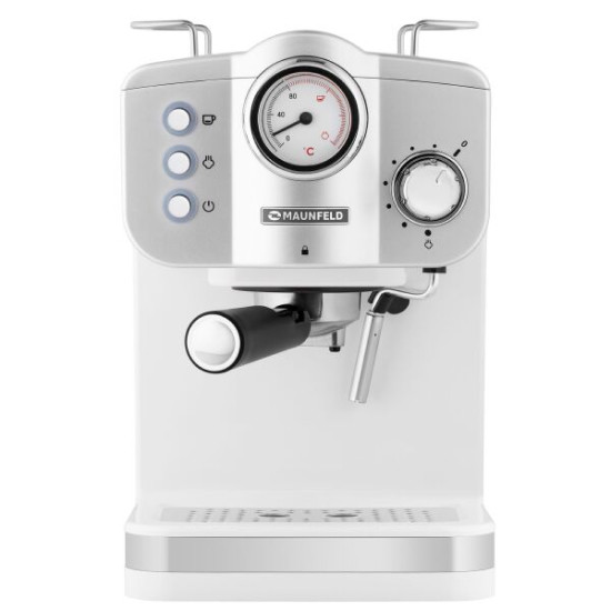 Рожковая помповая кофеварка MAUNFELD MF-735WH Pro