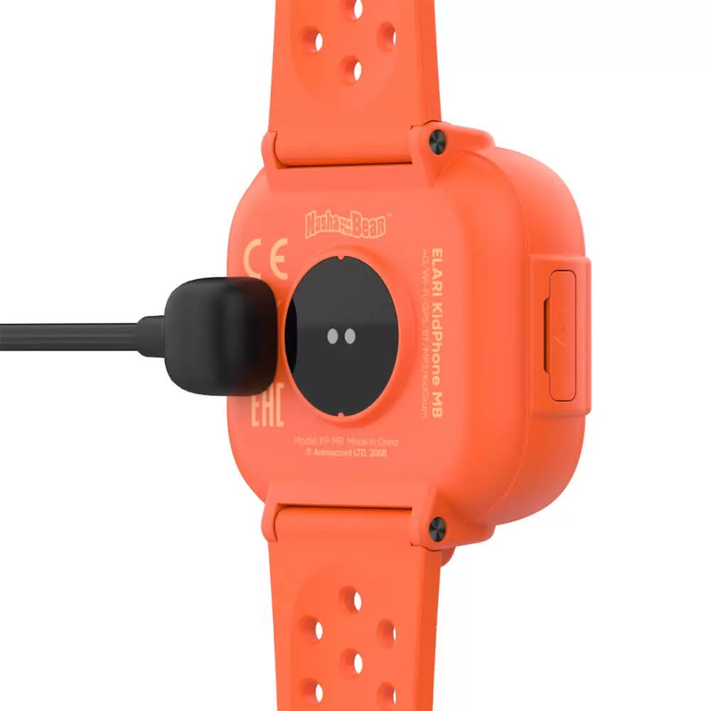 Детские умные часы Elari KidPhone MB (оранжевый)
