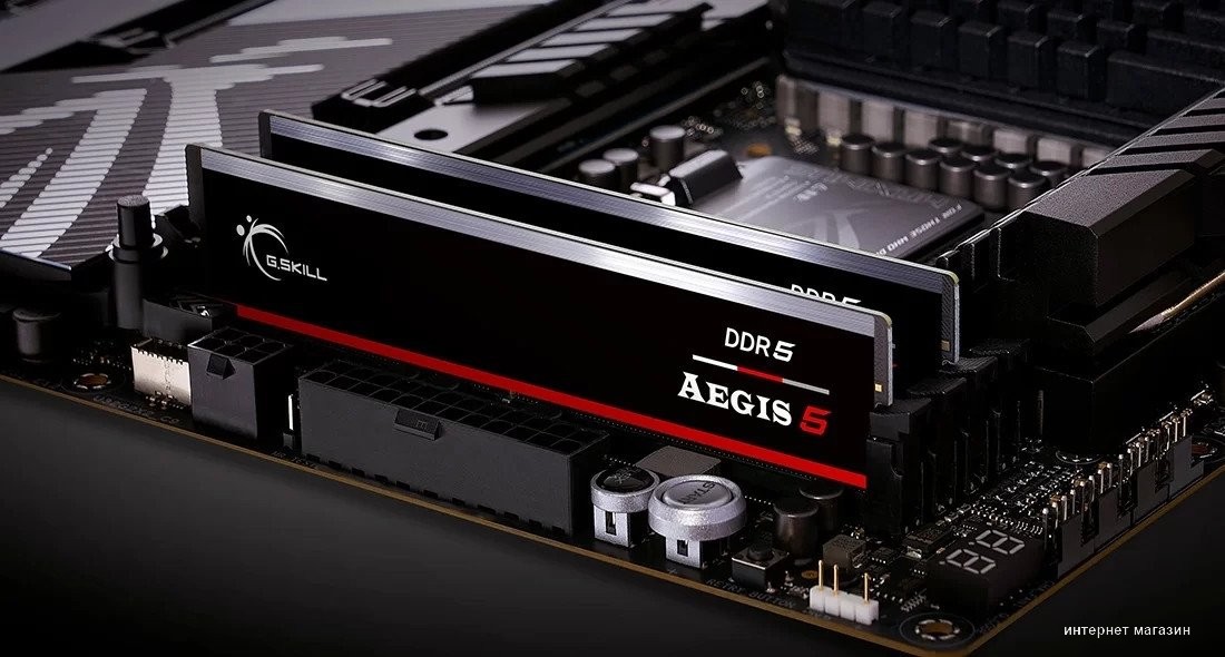 Оперативная память G.Skill Aegis 5 16ГБ DDR5 6000 МГц F5-6000J3636F16GX1-IS