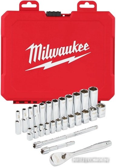 Набор торцевых головок Milwaukee 4932464943 (28 предметов)
