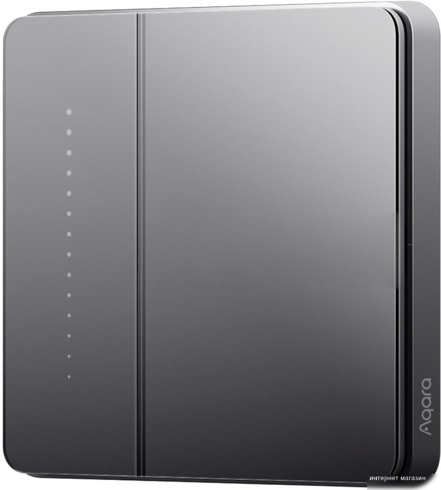 Выключатель Aqara Z1 Pro 1 клавиша (графитовый)