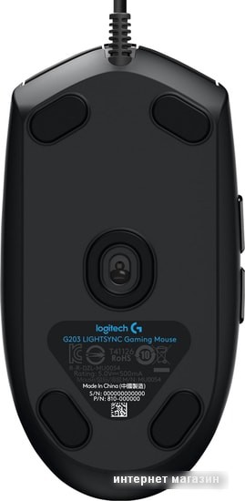 Игровая мышь Logitech G203 Lightsync (черный)