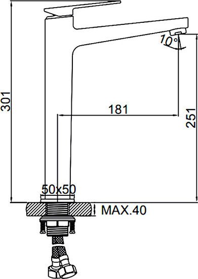 Смеситель Ledeme L1178