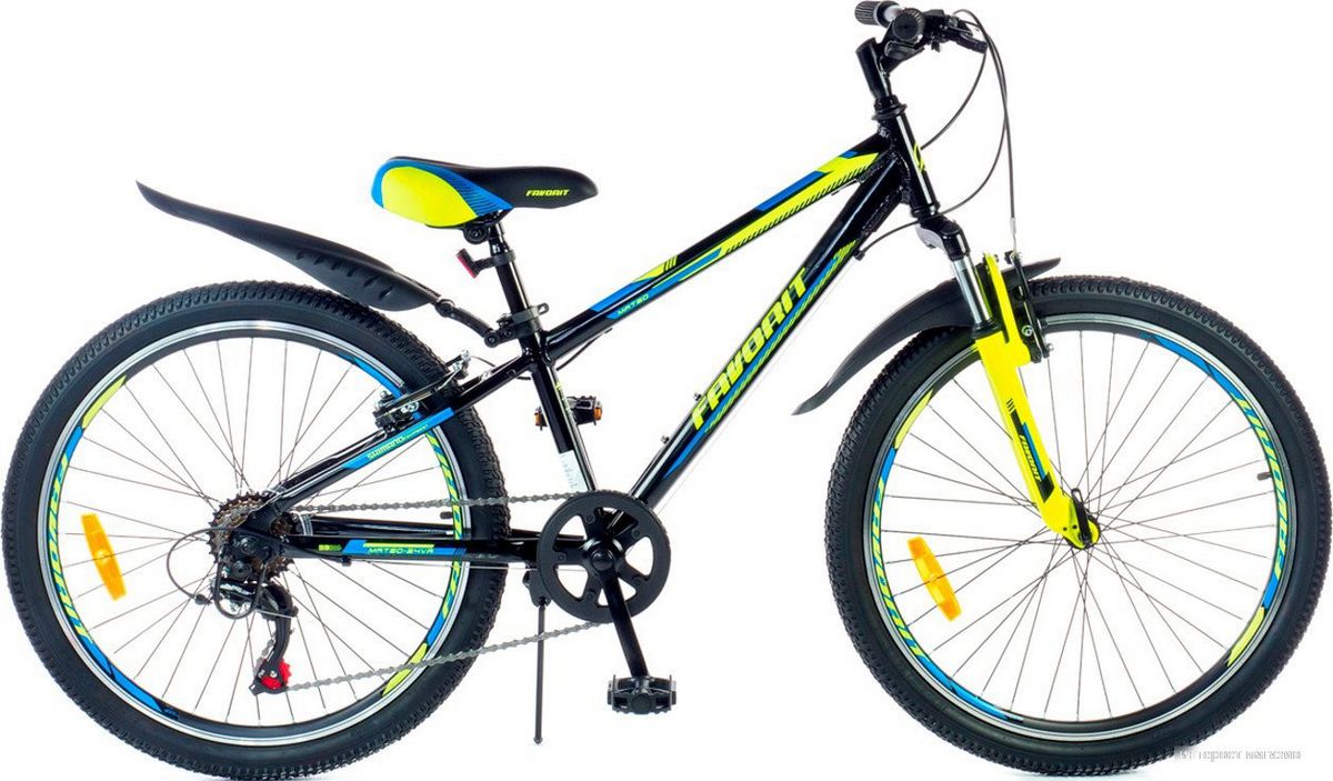 Favorit Mateo 24MDA MAT24MD12BK-AL (черный/желтый)