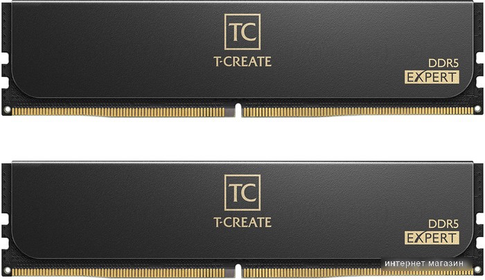 Оперативная память Team T-Create Expert 2x16ГБ DDR5 6400 МГц CTCED532G6400HC32ADC01