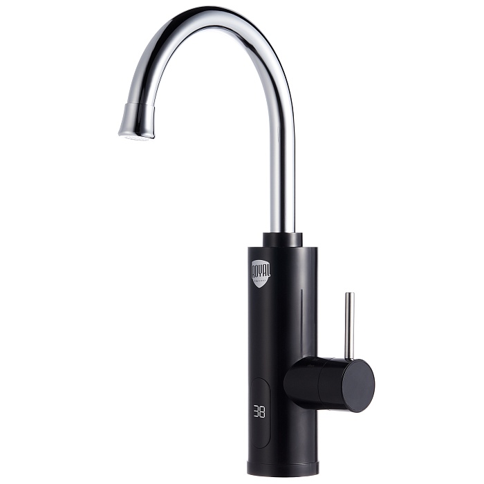 Проточный электрический водонагреватель-кран Royal Thermo QuickTap (черный)