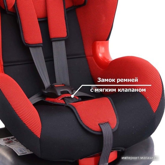 Автокресло Siger Кокон (красный)