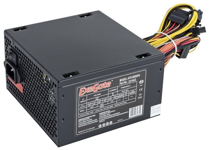 ExeGate 600NPX EX221643RUS-S