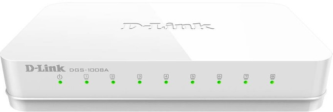 Коммутатор D-Link DGS-1008A
