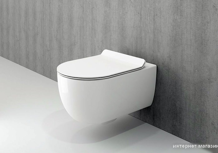 Унитаз Bocchi V-Tondo Rimless (белый) 1416-001-0129