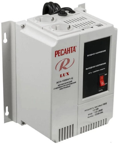 Стабилизатор напряжения Ресанта Lux АСН-1500Н/1-Ц
