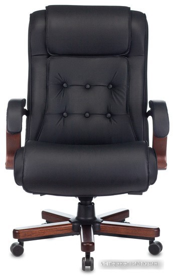 Кресло Бюрократ T-9926WALNUT (черный)
