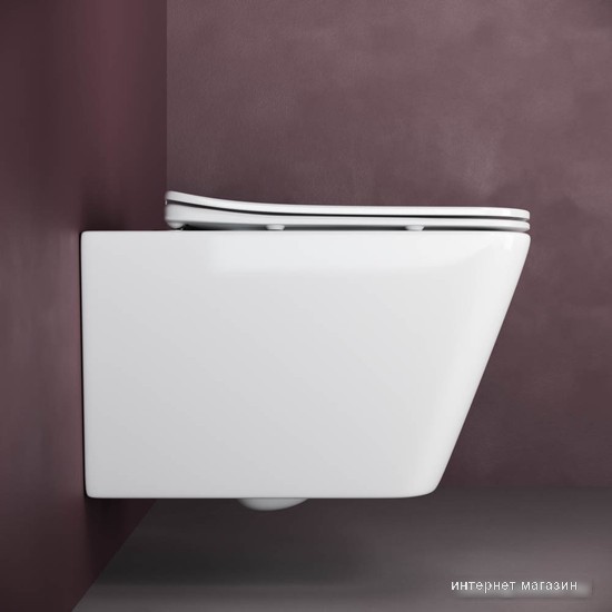 Унитаз подвесной Ceramica Nova Metric Rimless CN3007